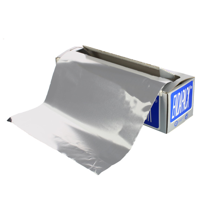 Aluminium folie wrap met Dispenser Box 30cmx300m 3Kg (1 stuk) Aluminium folie wrap met Dispenser Box 30cmx300m 3Kg (1 stuk)