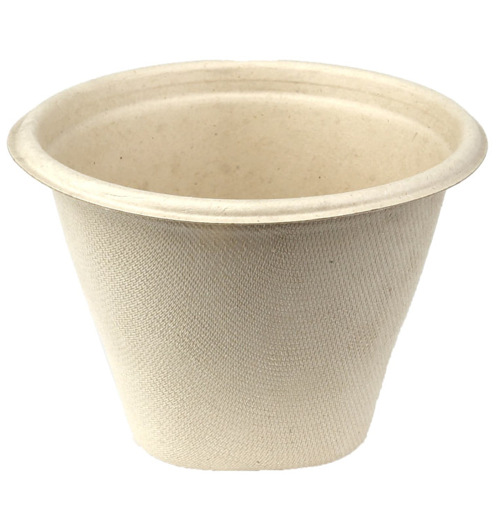 Bol Canne à Sucre 500ml Ø13cm (100 Unités) Bol Canne à Sucre 500ml Ø13cm (100 Unités)