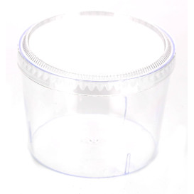 Couvercle Plastique pour Verrine Degustation 7,8x5,8cm (200 Utés)