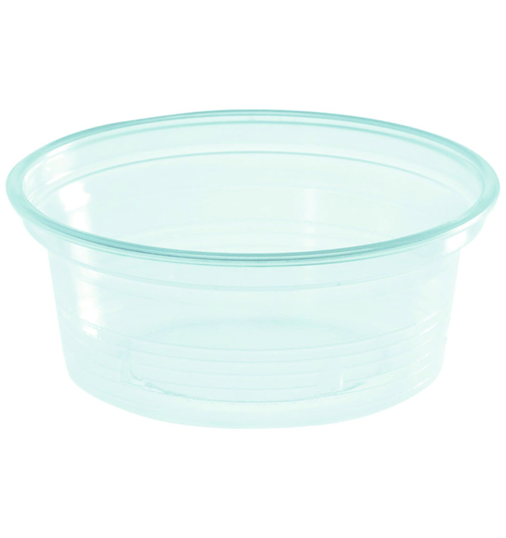 Plastic souffle beker PS transparant 50ml Ø7cm (50 stuks) 