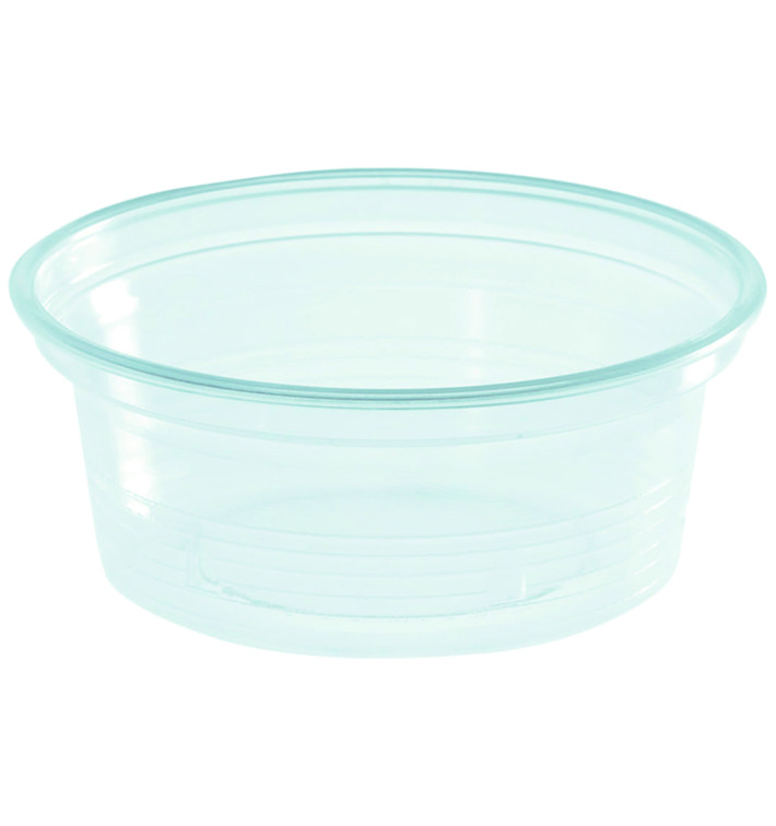 Plastic souffle beker PS transparant 50ml Ø7cm (1000 stuks) Plastic souffle beker PS transparant 50ml Ø7cm (1000 stuks)