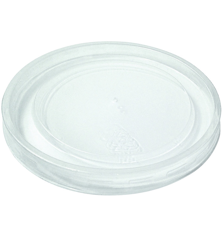 Couvercle Plat Fermé rPET Cristal Ø4,5cm (250 Utés) Couvercle Plat Fermé rPET Cristal Ø4,5cm (250 Utés)