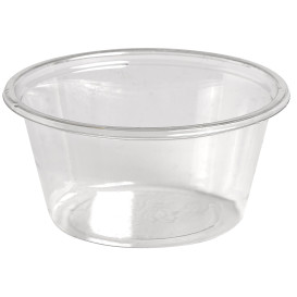 Plastic souffle beker rPET transparant 60ml Ø6,2cm (2500 stuks)