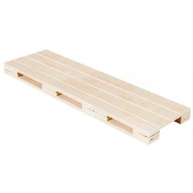 Houten mini Pallet Bediening Platter 40x15x2cm (1 stuk) 