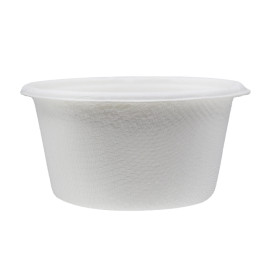 Pot en Canne à Sucre Blanc Ø6,2cm 60ml (250 Utés)