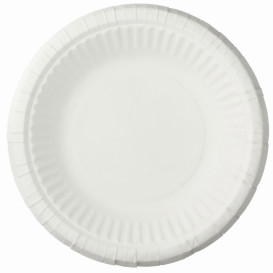 Assiette Creuse en Papier Blanc Ø19cm (1000 Unités)