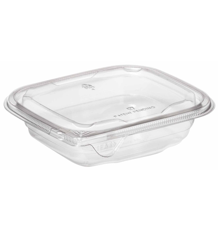 Plastic deli Container PET onverbrekelijk 500ml 14x12x5cm (504 stuks)