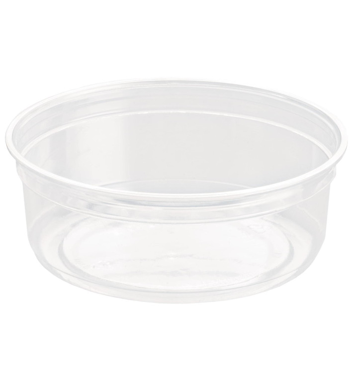 Plastic deli Container rPET "DeliGourmet" 8 Oz/237ml (500 stuks)