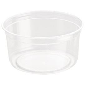 Récipient  Plastique rPET DeliGourmet 12OZ/355ml (500 Utés)