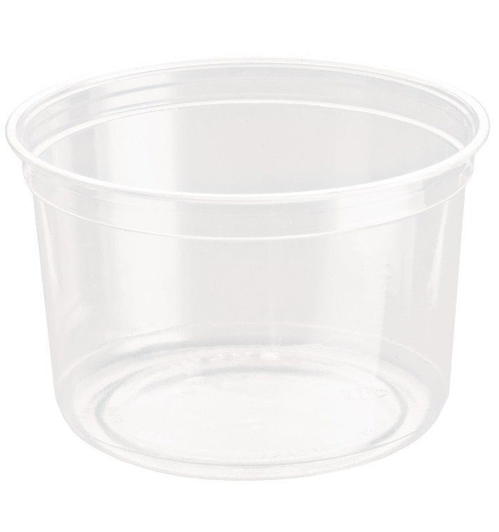 Récipient en Plastique rPET DeliGourmet 16Oz/473ml (50 Utés)