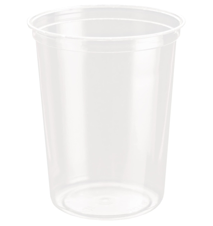 Plastic deli Container rPET "DeliGourmet" 32 Oz/946ml (50 stuks) Plastic deli Container rPET "DeliGourmet" 32 Oz/946ml (50 stuks)
