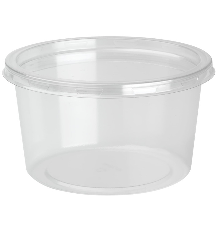 Récipient rPET DeliLite et Couvercle 19,4 Oz/550ml (50 Utés) Récipient rPET DeliLite et Couvercle 19,4 Oz/550ml (50 Utés)