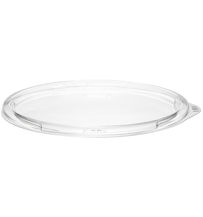 Plastic PET Deksel voor Saladekom Plat transparant Ø15cm (504 stuks) Plastic PET Deksel voor Saladekom Plat transparant Ø15cm (504 stuks)