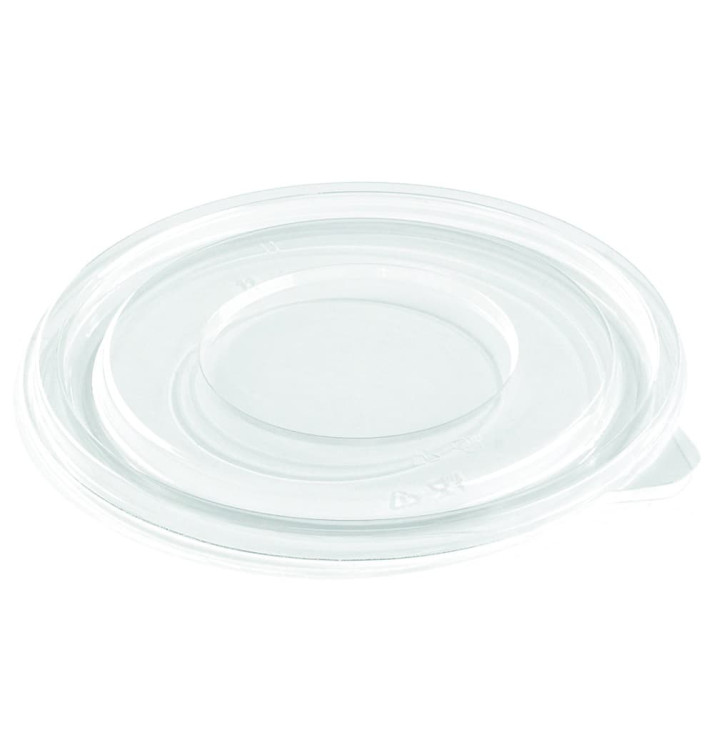 Couvercle Plat pour Bol Plastique PET Ø140mm (500 Utés) Couvercle Plat pour Bol Plastique PET Ø140mm (500 Utés)