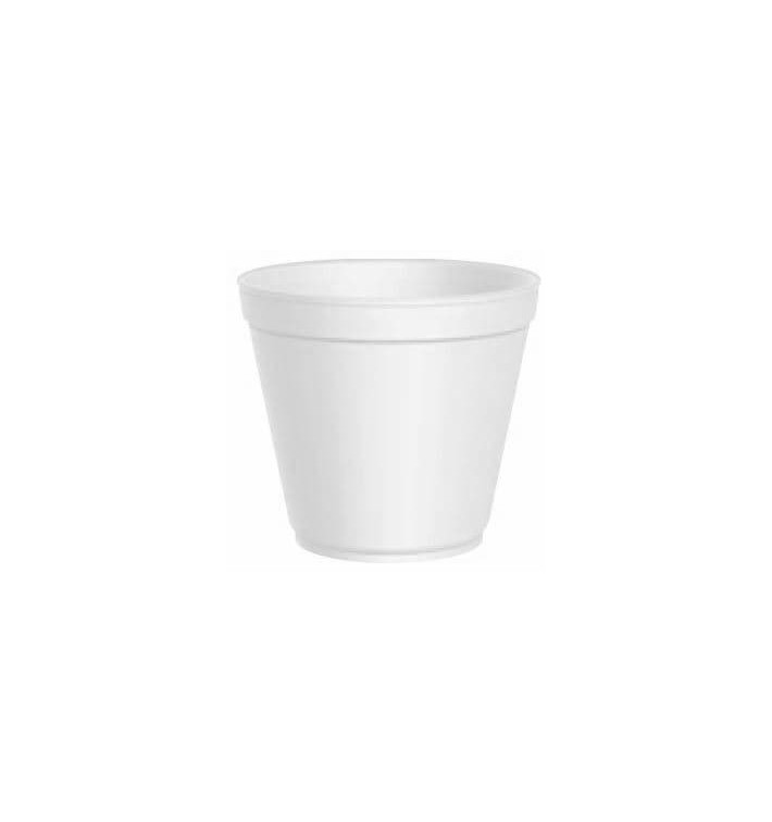 Pot en Foam Blanc 20 OZ/600ml Ø11,7cm (500 Unités) Pot en Foam Blanc 20 OZ/600ml Ø11,7cm (500 Unités)