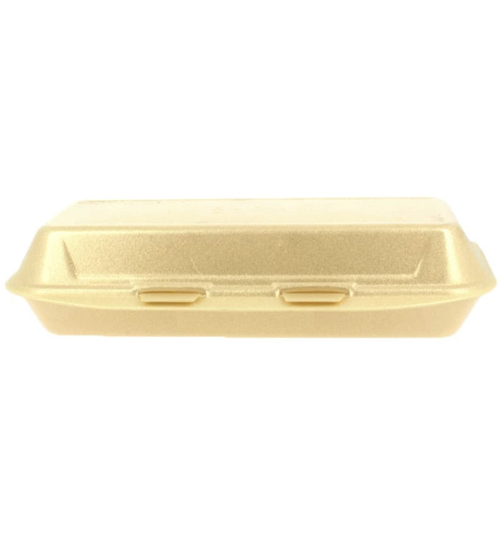 Schuim stokbrood / panini Container 2,85x1,30x0,30cm (50 stuks) Schuim stokbrood / panini Container 2,85x1,30x0,30cm (50 stuks)
