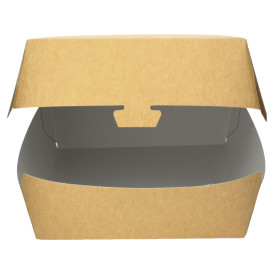 Kraft hamburgerbox Giant 18x16,5x9cm (25 stuks) 