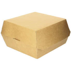 Kraft hamburgerbox Giant 18x16,5x9cm (200 stuks)