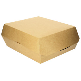 Boîte à Hamburgueur Kraft Géant 23x17,5x8cm (25 Utés)