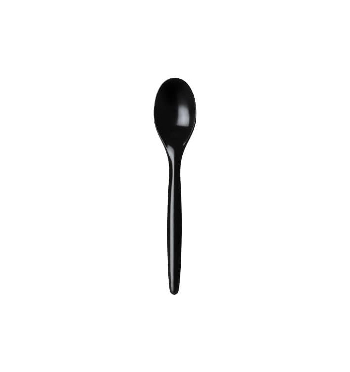 Cuillère Plastique Luxury Noire 175mm (2.000 Unités) Cuillère Plastique Luxury Noire 175mm (2.000 Unités)