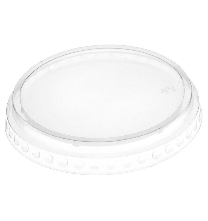 Couvercle Plat Fermé PET Cristal Ø9,5cm (1792 Unités)