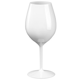 Flûte Réutilisable pour Vin Tritan Blanc 510ml (1 Unité)