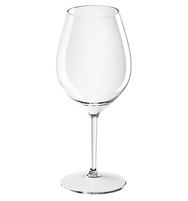 Plastic herbruikbaar glas Wijn "Tritan" transparant 510ml (6 stuks)