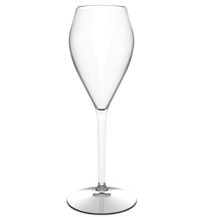 Plastic herbruikbaar glas Wijn "Tritan" transparant 160ml (1 stuk) Plastic herbruikbaar glas Wijn "Tritan" transparant 160ml (1 stuk)