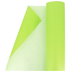 Papieren rol van inpakpapier groen 100m (1 stuk) 