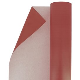 Rouleau de Papier Cadeau Kraft Rouge (1 Unité)