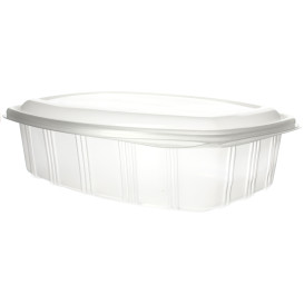 Barquette à Couvercle Charnière en Relief PP 1500ml (200 Utés)