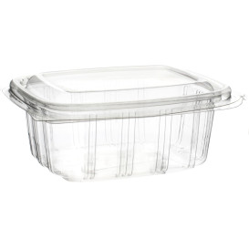 Plastic scharnierende Deli-Container OPS hoog koepel Deksel 250ml (50 stuks) 