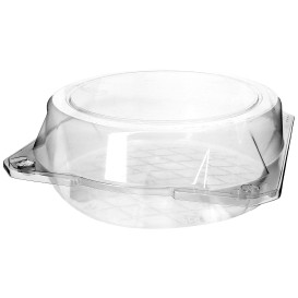 Boîte à charnière Pour Pâtisserie PET Ø20x8cm (23 Utés)