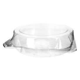 Boîte à charnière Pour Pâtisserie PET Ø27x8cm (100 Utés)