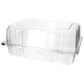 Boîte à charnière Pour Pâtisserie PET 22x14,5x10cm (20 Utés)