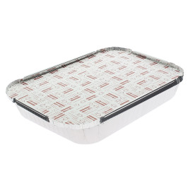 Couvercle Carton Barquette Aluminium 1180ml (600 Unités)