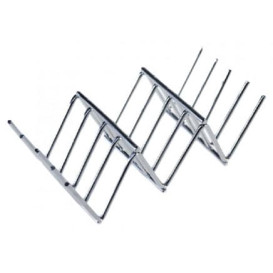 Support pour Hot Dog en Acier 118x51x37mm (12 Utés)