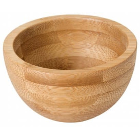 Bamboe wegwerp kom Ø17x6cm (1 stuk) 