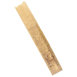 Sac Papier Kraft "Siega" 9+5x58cm (100 Utés)