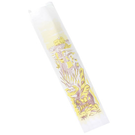 Sac Papier Blanc "Siega" 12+9x50cm (250 Utés)