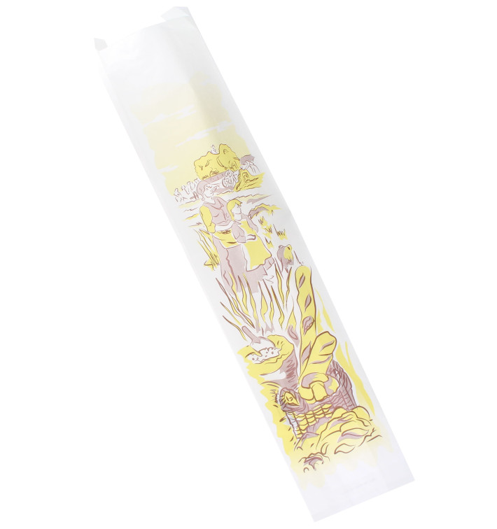 Sac Papier Blanc "Siega" 12+9x50cm (1.000 Utés) Sac Papier Blanc "Siega" 12+9x50cm (1.000 Utés)