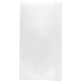 Sac Papier Blanc 18+7x32cm (100 Unités)