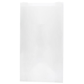 Sac Papier Blanc 12+6x20cm (250 Unités)