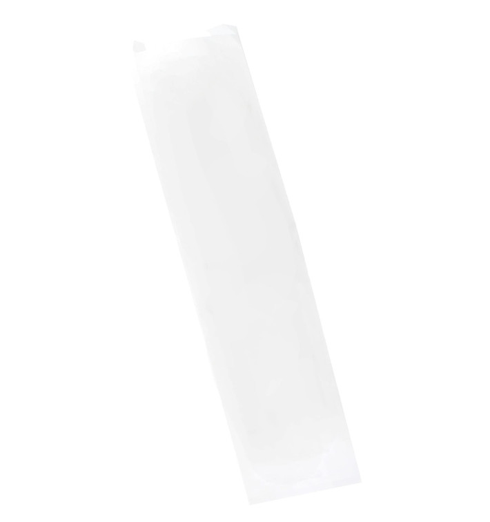 Sac Papier Blanc 9+5x32cm (250 Unités) Sac Papier Blanc 9+5x32cm (250 Unités)