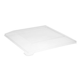 Couvercle Plastique PET 17x17cm (25 Unités)