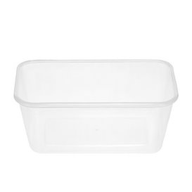 Plastic deli Container PP Rechthoekige vorm 750 ml (50 stuks) 