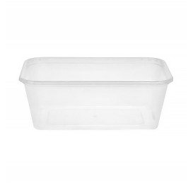 Plastic deli Container PP Rechthoekige vorm 750 ml (50 stuks) 