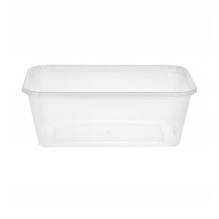Plastic deli Container PP Rechthoekige vorm 750 ml (500 stuks)