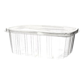 Plastic scharnierend Deksel OPS 2000ml (60 stuks) 
