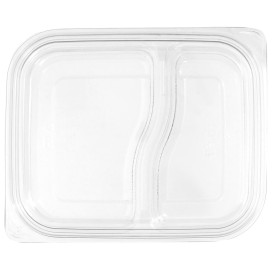 Couvercle Plat pour Récipient PET 18x15cm (75 Utés)